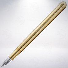 德國 Kaweco LILIPUT 鋼筆: 黃銅波浪/Brass Wave