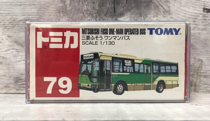 《GTS》純日貨 TOMICA 多美小汽車NO.79 三菱扶桑單人巴士292791
