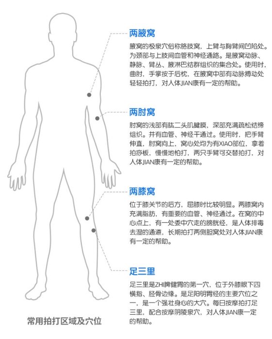 拍痧板 健康經絡拍養生拍拍痧板拍打板家用神器矽膠材質全身敲打棒