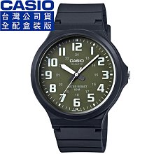 【柒號本舖】CASIO 卡西歐大錶徑簡約石英錶-黑 # MW-240-3B (原廠公司貨全配盒裝)