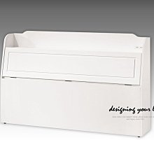 【設計私生活】芬蘭白色５尺床頭箱(高雄市區免運費)113A