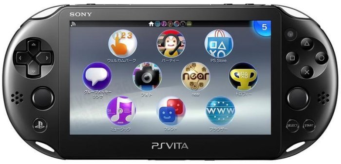 二手主機】SONY PSVITA 2007 主機黑色附充電器USB傳輸線PS VITA PSV 無