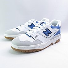New Balance 550 休閒鞋 BB550ESA 男女款 復古鞋 D楦 白x藍瑪瑙【iSport愛運動】