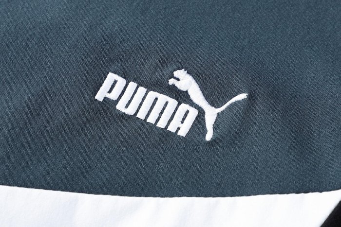 PUMA 彪馬連帽衛衣 風衣新款春秋裝運動休閒風衣透氣防紫外線連帽拉鏈外套繡標彈力單衣寬鬆大碼休閑運動夾克拼接撞色棒球服跑步登山沖鋒衣 363776