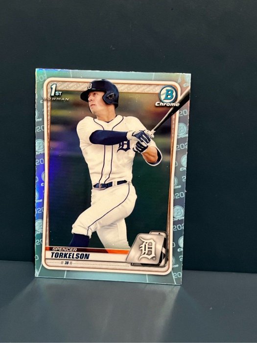 Spencer Torkelson 1st RC 天空藍亮 2020 Bowman Draft Chrome