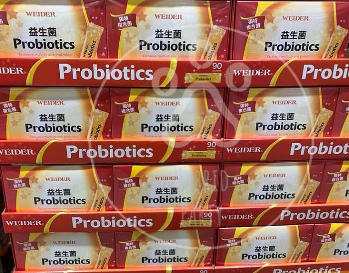 【混種派對 Hybrid party】Costco 好市多 威德益生菌 Probiotic 一盒 3公克 X 90包 威德 益生菌 WEIDER