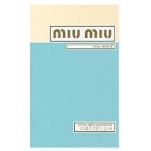 《小平頭香水店》MIU MIU 春日花園 女性淡香精 1.2ml