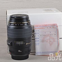 【品光數位】Canon EF 100mm F2.8 USM 公司貨 #62044