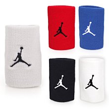 NIKE Jordan Jumpman單色腕帶(飛人喬登 籃球 NBA 護腕 一雙入【98341524】≡排汗專家≡