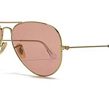 [P S]全新正品 RayBan 雷朋 RB3025 Aviator 金框/粉色鏡片 001/4B 醉後大丈夫 布萊德利