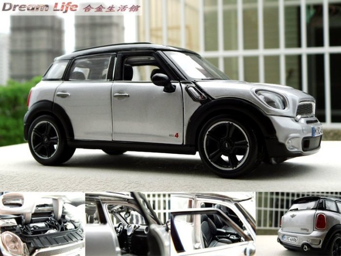 【Maisto 精品】1/24 MINI Cooper Countryman 全新  運動休旅車~全新品,特惠價~!!