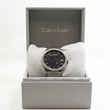 【高雄青蘋果3C】CK Calvin Klein 橫紋設計時尚腕錶 K5R31141 黑銀 40mm  #20035