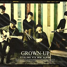 金卡價158 FTISLAND/GROWN-UP (CD+DVD) 台灣獨占初回限定盤 再生工場1 03