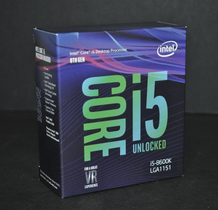 Intel 8代 Core iK 6核不鎖頻盒裝正式版  3.6G 原廠保至.5