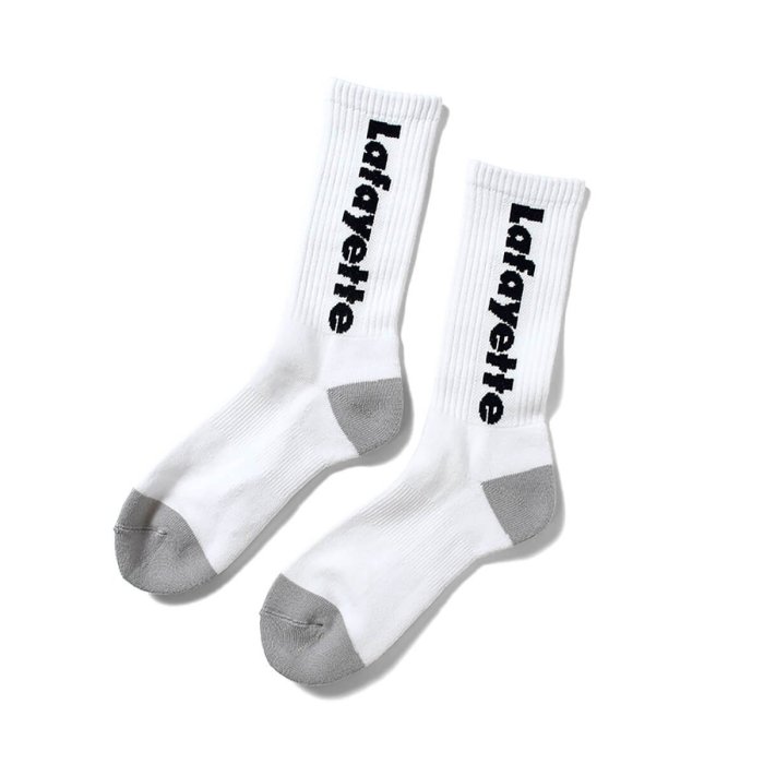 { POISON } LAFAYETTE LOGO SOCKS 經典款厚底中筒襪 日本製高品質