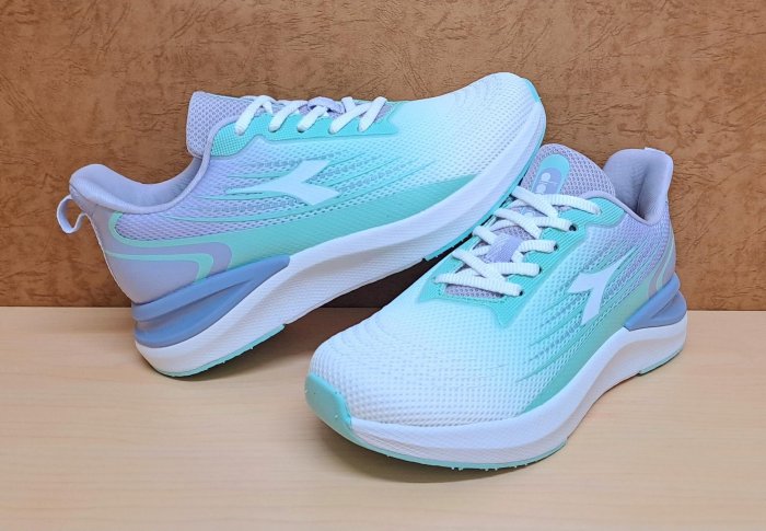 ✩Pair✩ DIADORA 精選鞋款 女鞋 慢跑鞋 透氣鞋面 穩定避震 DA31738 紫綠色 運動鞋 輕量好穿 寬楦