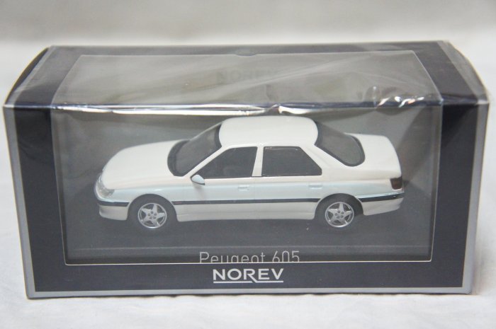 【特價現貨】1:43 Norev Peugeot 605 limousine 1988 白色