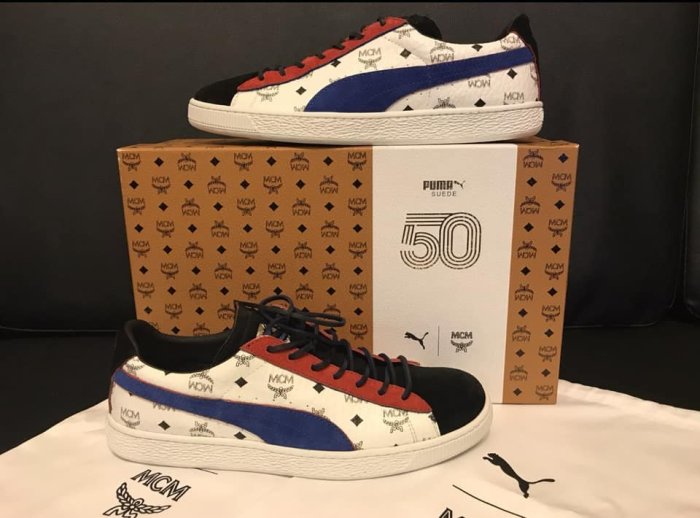 US10 mcm x puma suede classic靴/シューズ