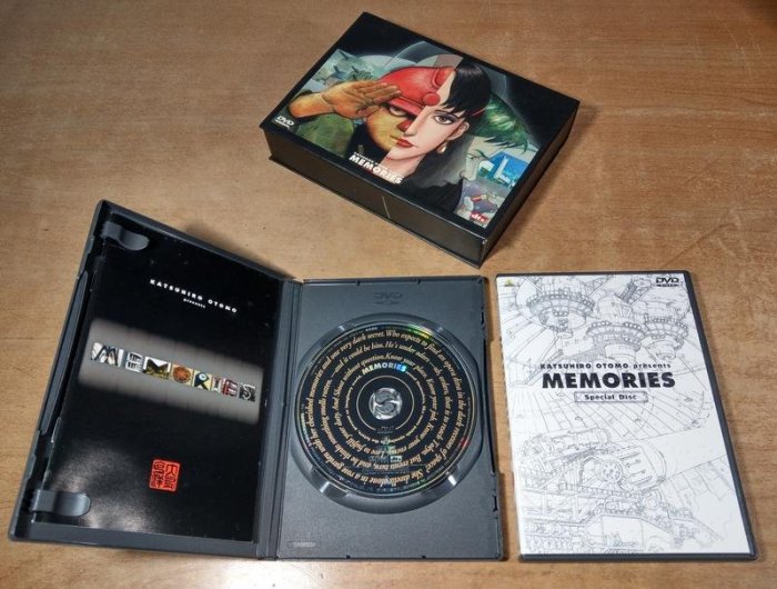 新品未開封 廃盤 大友克洋 MEMORIES DVD+Blu-ray BOX