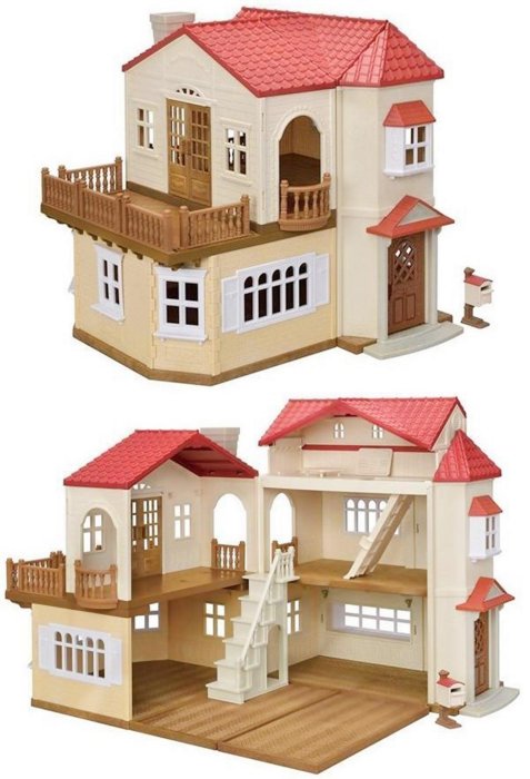 EPOCH 森林家族 森林附燈別墅 Sylvanian Families 附燈別墅