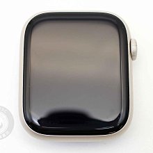 【台南橙市3C】Apple Watch Series 8 GPS 45mm 星光色鋁金屬錶殼配星光色錶帶 保固至2024-07 #87655