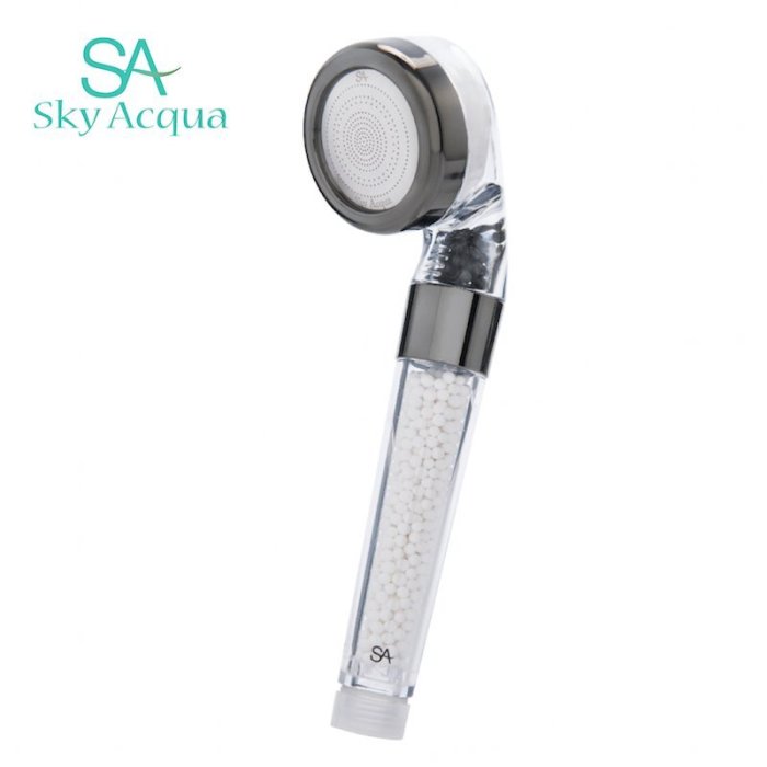 Sky Acqua 天之境 微型淨水器 家用蓮蓬頭-萊茵之星(黑／粉／金)