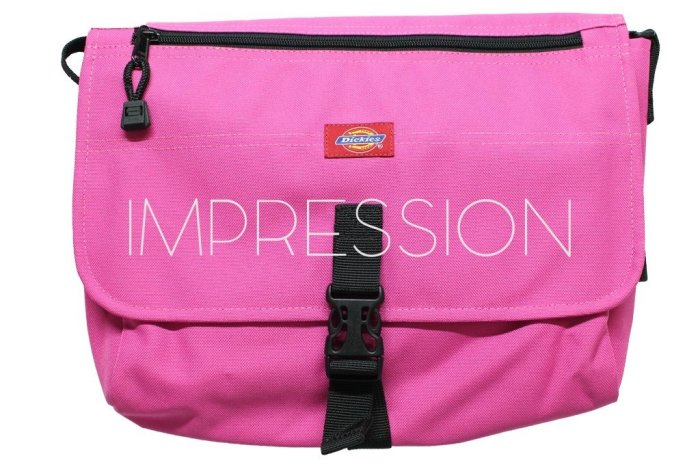 【IMPRESSION】DICKIES 612-675 Dickies Mini Messenger 桃紅色 郵差包