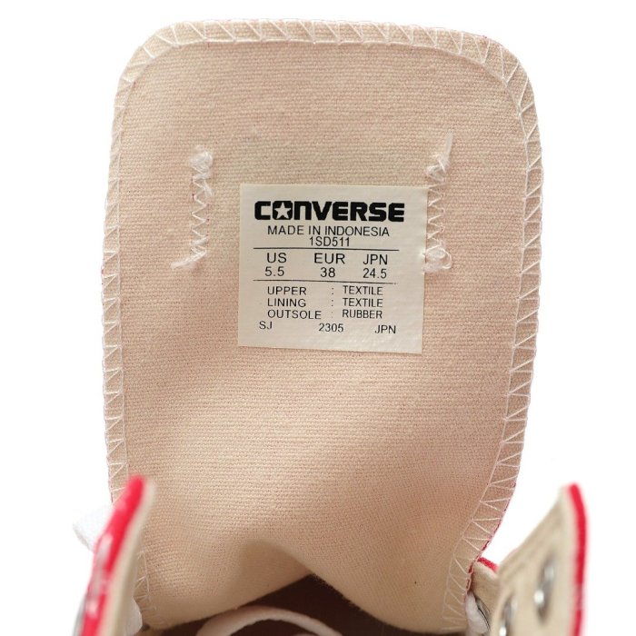 官方正品 Converse Chuck 1970s 日版 高筒女鞋 休閒鞋 帆布鞋 匡威女鞋 卡通款 圖案 1SD511