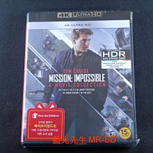 有中字 [藍光先生UHD] 不可能的任務 1-6 UHD 六碟套裝版 Mission Impossible