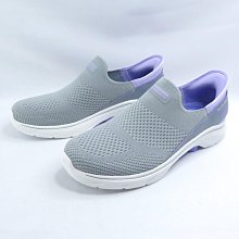 Skechers 125231GYLV GO WALK 7-MIA 女健走鞋 瞬穿 灰x薰衣草【iSport愛運動】