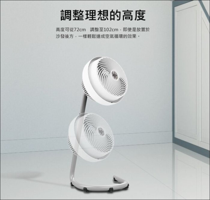 【歐風家電館】VORNADO 沃拿多 渦流空氣循環機  循環扇 795 /795W-TW 白色 6年保固