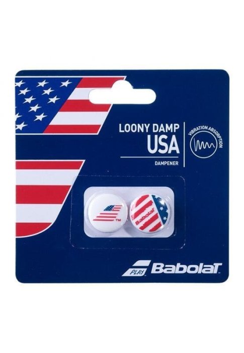 熱銷 現貨 BABOLAT 避震器 Loony Damp USA (2入) 美國國旗 避震粒軟網拍 網拍