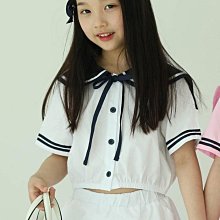 S~XL ♥上衣(WHITE) SEWING-B&LALA B-2 24夏季 SEB240404-047『韓爸有衣正韓國童裝』~預購