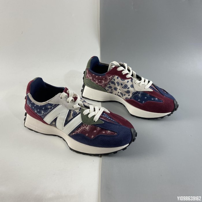 New Balance MS327 腰果花 拼接 尼龍 時尚 慢跑鞋 MS327DWU 36-45 男女鞋