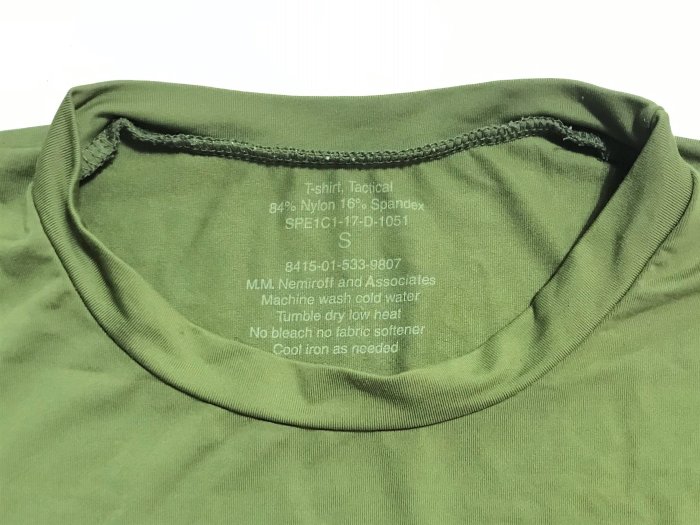 美軍公發 USMC 海軍陸戰隊 戰術T恤 短袖汗衫 T-SHIRT 排汗材質 綠色