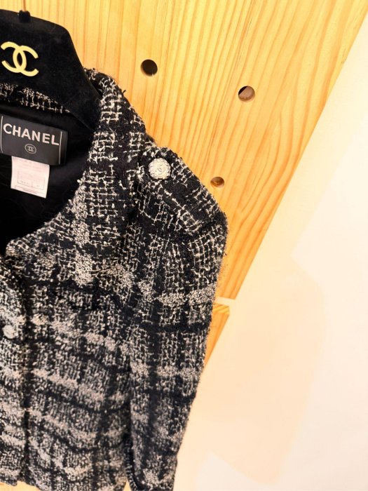 Chanel tweed 大衣