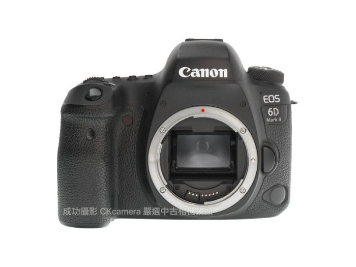 成功攝影  Canon EOS 6D Mark II Body 中古二手 2620萬像素 強悍數位全幅單眼相機 觸控螢幕 保固半年 6D2