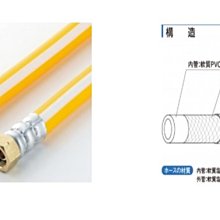 [ 家事達 ]日本TOGAWA -8.5X13mmX50M/米 高壓管/耐40~147kgf 特價 耐高壓風管 夾紗管