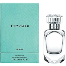 天使熊雜貨小舖~Tiffany & Co.同名晶淬淡香水50ml  附盒  全新現貨