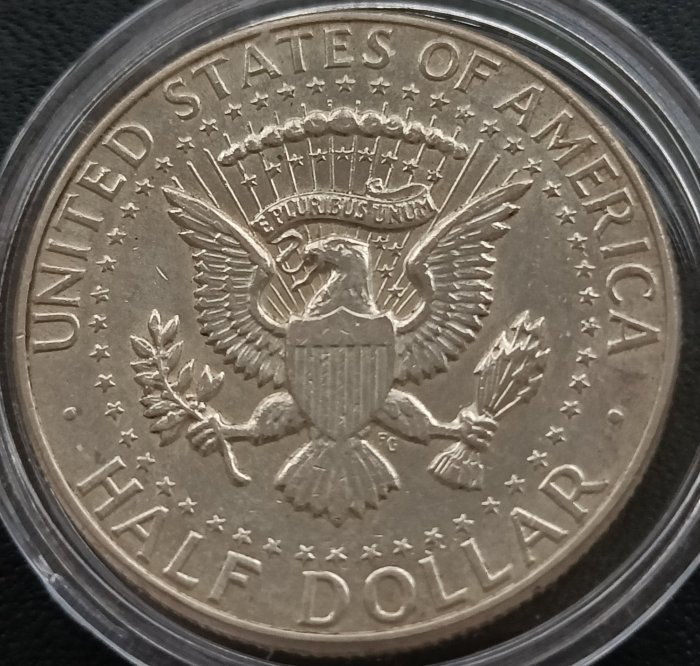 美國    甘迺迪    半元    50分    1964    銀幣(90%)    1693