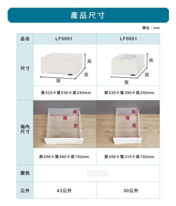 LF-0091/平板抽屜整理箱/尿布收納/置物箱/無印良品/收納箱/LF0091/直購價/aeiko樂天生活倉庫