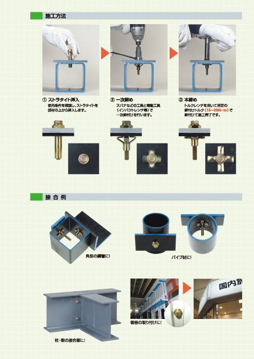 三幸商事) 拉脹式鐵工鐵件鋼梁鋼柱日本國土交通大臣認定品SH-1462 日本SANKO TECHNO製造| 奇摩拍賣