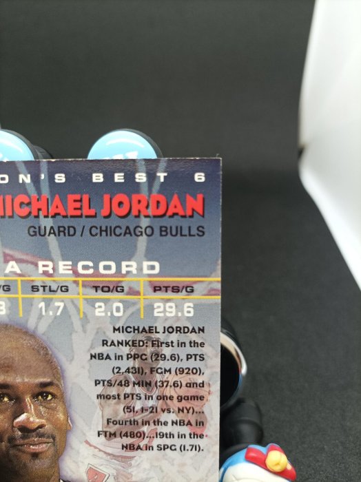 Michael Jordan 1997-98 Topps Season's Best Shooting Stars #6