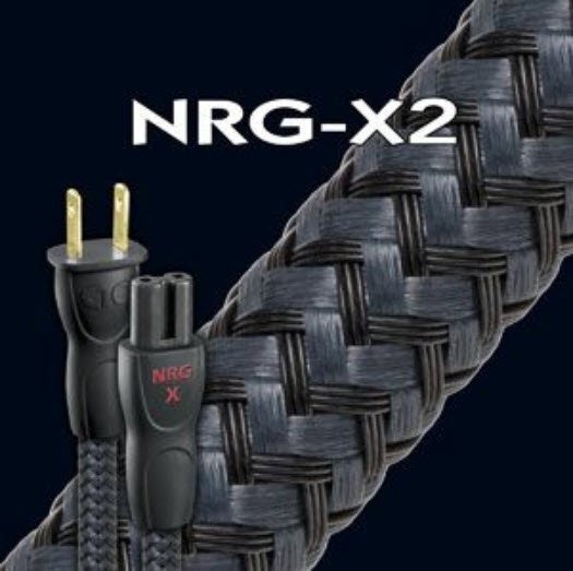 長度: 2m※台北快貨※美國原裝正貨AudioQuest線聖 NRG-X2 C7型 (2P, 8字頭)電源線