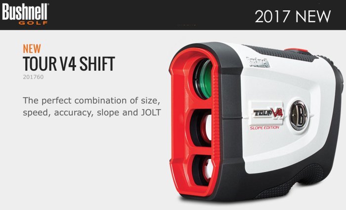 【eYe攝影】2017最新 公司貨 Bushnell Tour V4 Shift版 雷射測距儀 Slope Jolt切換