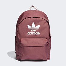 南◇2022 6月 ADIDAS ADICOLOR 後背包 三葉草 LOGO 紫紅 大容量 HE9736