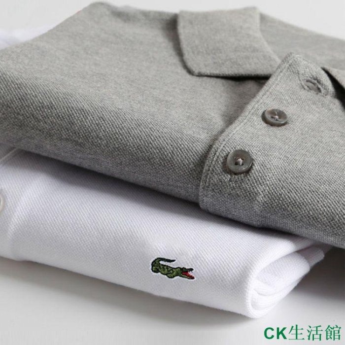 CK生活館秒殺特售短袖3件510-Lacoste  短袖 polo 法國鱷魚 POLO衫 大尺碼 網眼排汗純棉 上衣 鱷魚