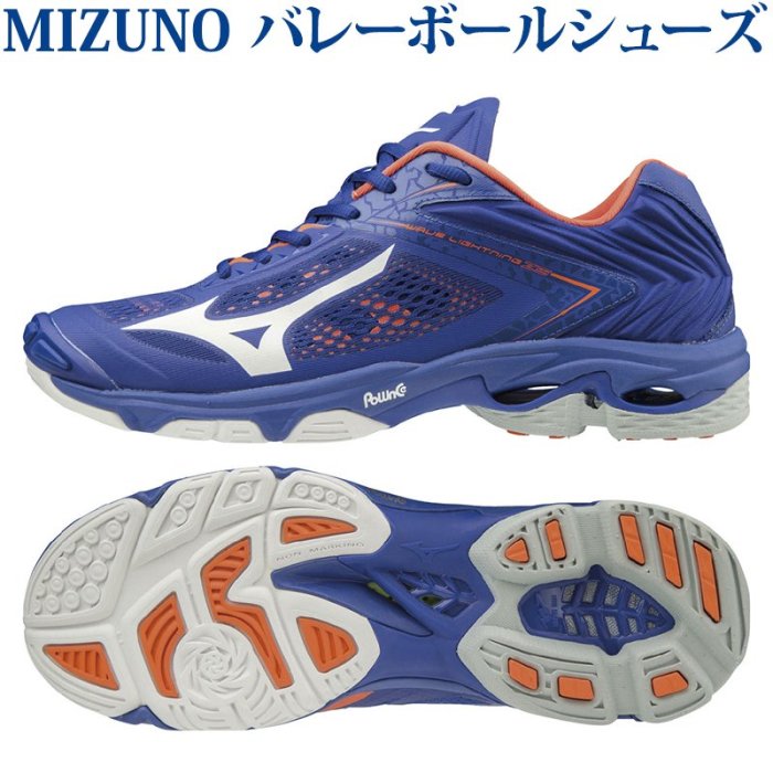 棒球世界全新MIZUNO 美津濃WAVE LIGHTNING Z5 排球鞋羽排鞋(V1GA190000 