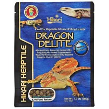 微笑的魚水族☆Hikari-高夠力【⾷蟲動物顆粒飼料 200g /雜⾷性成體】鬆獅蜥HK-20621