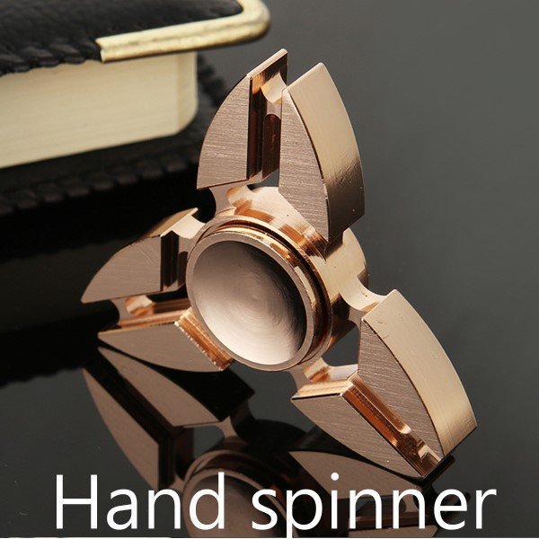 [愛配件]螃蟹 三葉 CNC 金屬 指尖陀螺 陶瓷版 Hand Spinner 手指陀螺 手指玩具 紓壓神器 療癒 解壓